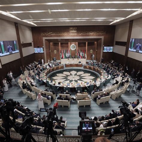 Arab governments meeting in Cairo vote to allow Syria to return to the Arab League after 12-year suspension